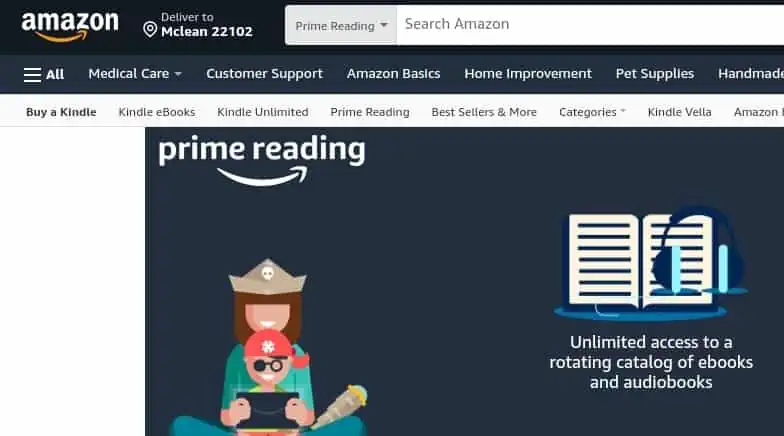 What Is Amazon Prime Reading Explained